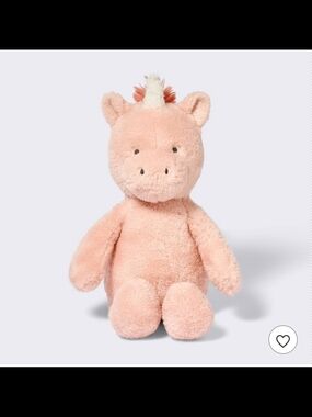 cloud island Blush Pink Unicorn Plush Toy , Baby And Infant